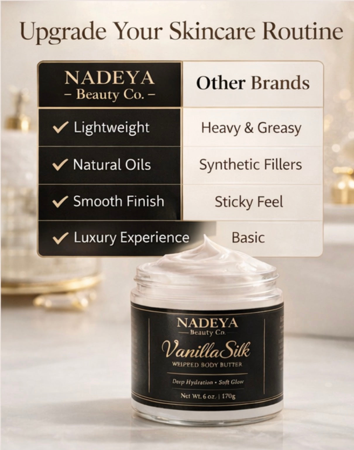 Vanilla Silk Whipped Body Butter