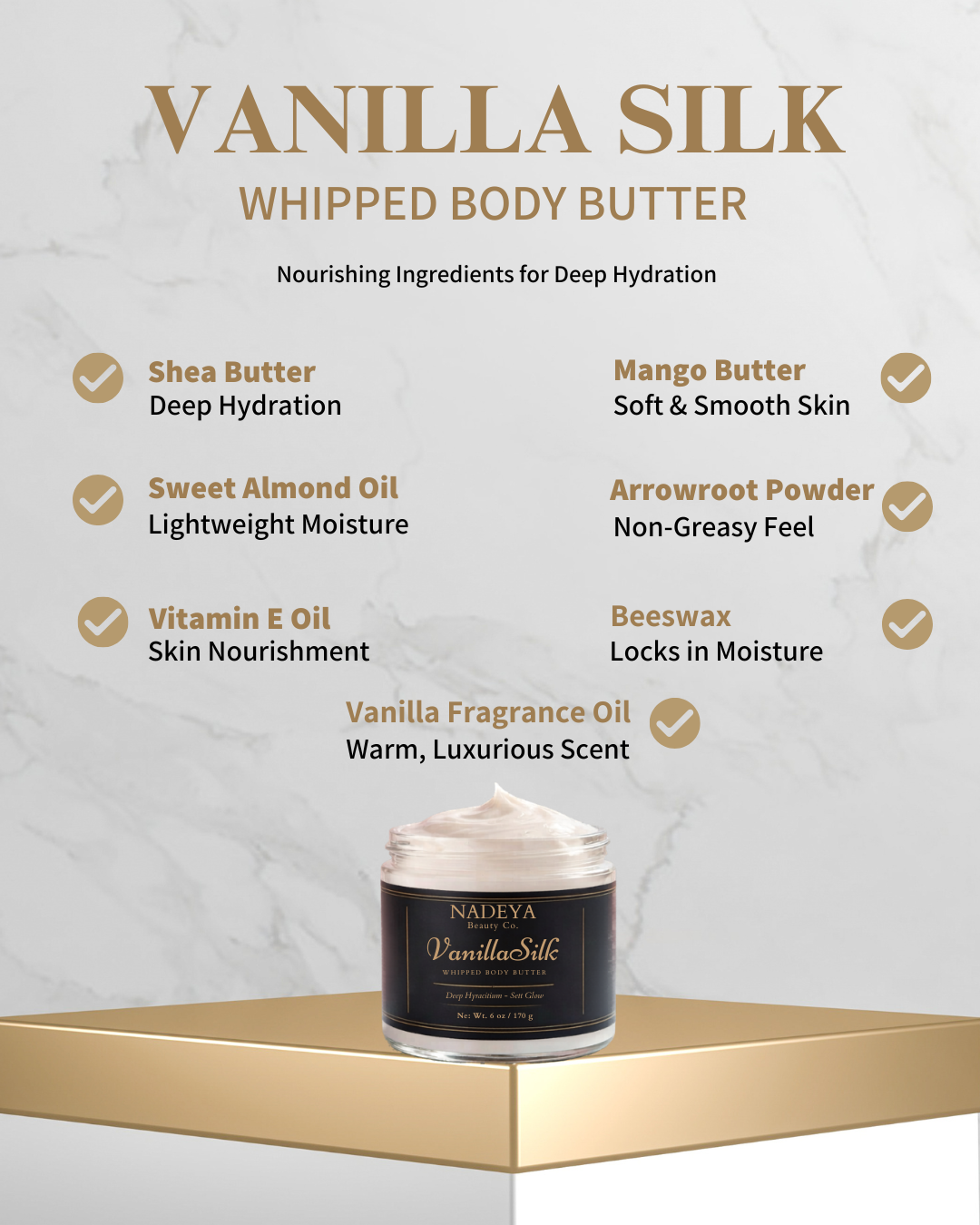Vanilla Silk Whipped Body Butter
